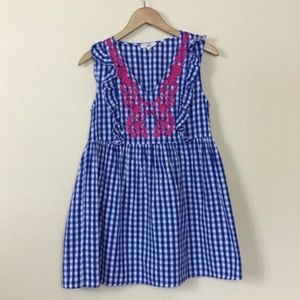 ENTRO Embroidered Sleeveless Tunic